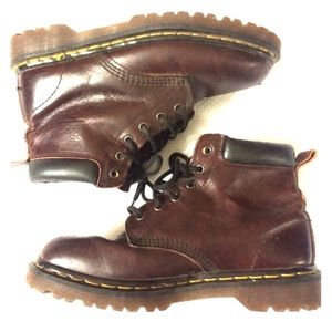Doc Martens | Burgundy Leather Boots sz 9